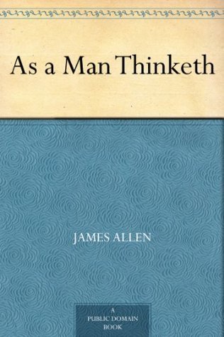 Book cover for As a Man Thinketh