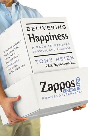 Book cover for Delivering Happiness