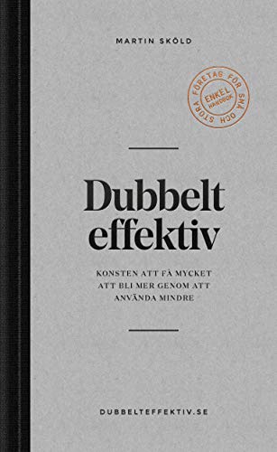 Book cover for Dubbelt effektiv (Modularization)