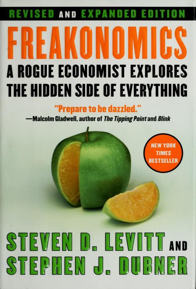 Book cover for Freakonomics
