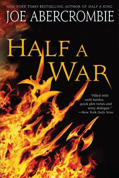 Half a War, by Joe Abercrombie Book cover for Half a War