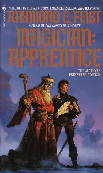 Magician: Apprentice, by Raymond E. Feist Book cover for Magician: Apprentice