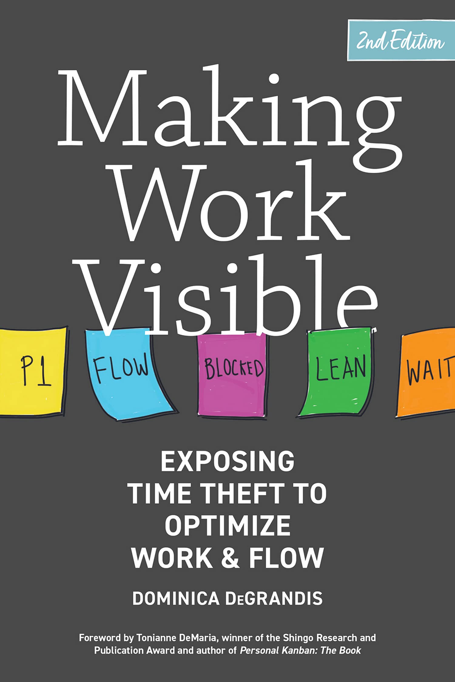Making Work Visible, by Dominica Degrandis Book cover for Making Work Visible
