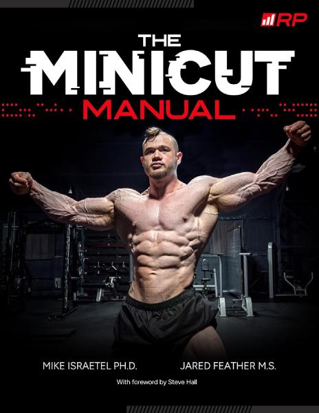 Minicut Manual, by Mike Israetel Book cover for Minicut Manual