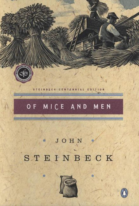 Book cover for Of Mice and Men