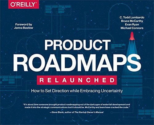 Book cover for Product Roadmaps Relaunched