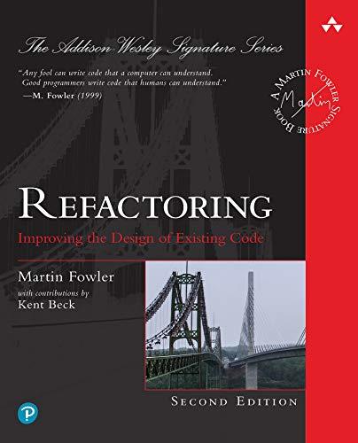 Book cover for Refactoring