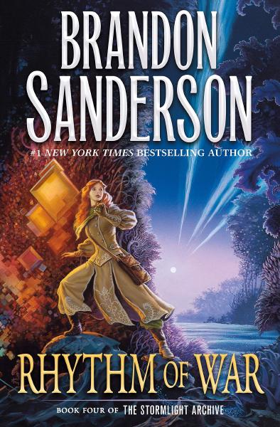 Rhythm of War, by Brandon Sanderson Book cover for Rhythm of War