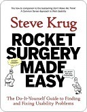 Book cover for Rocket Surgery Made Easy