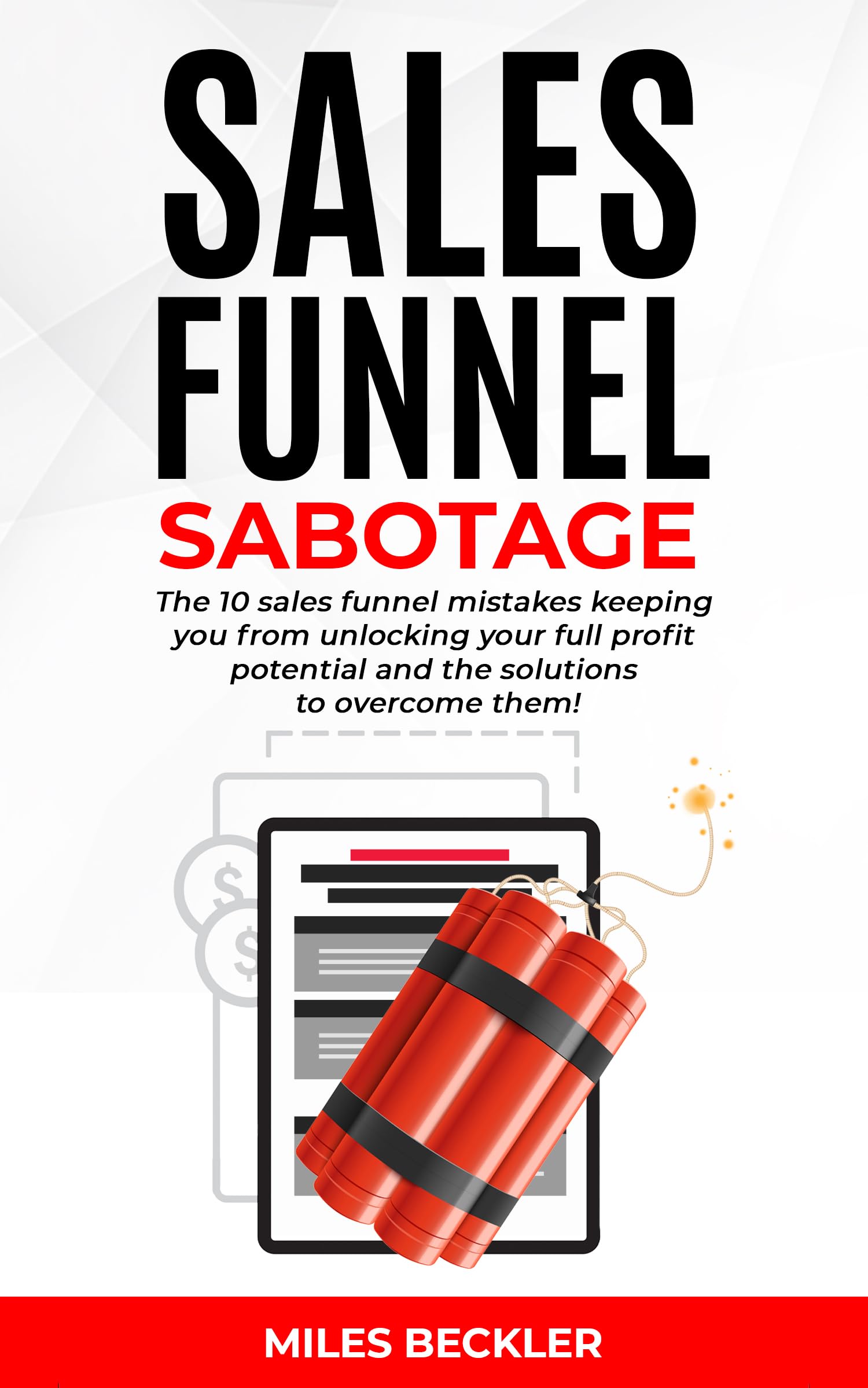 Book cover for Sales Funnel Sabotage