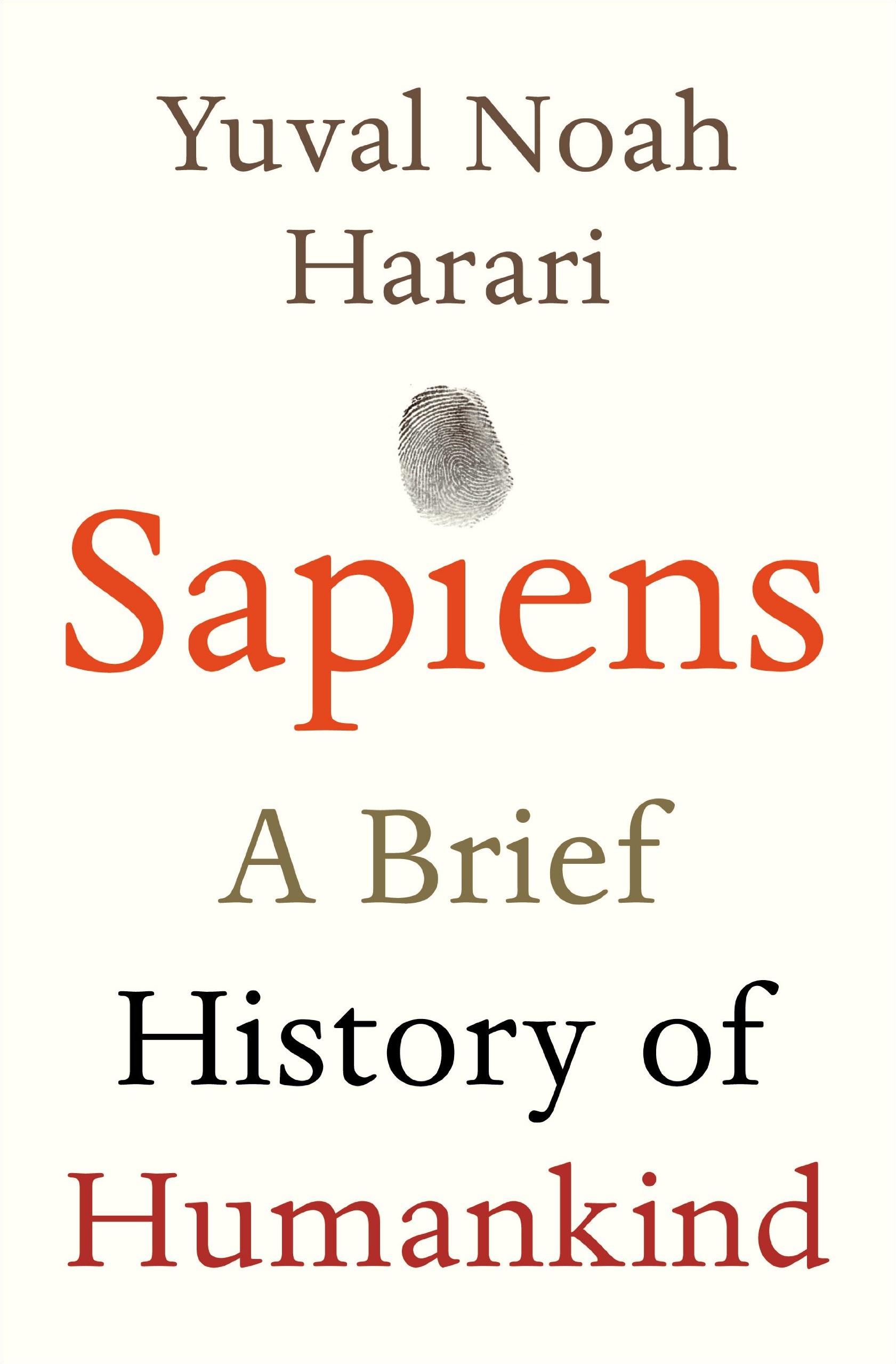 Book cover for Sapiens