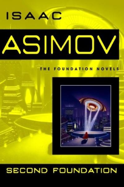 Second Foundation, by Isaac Asimov Book cover for Second Foundation