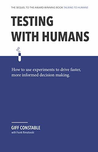 Book cover for Testing with Humans