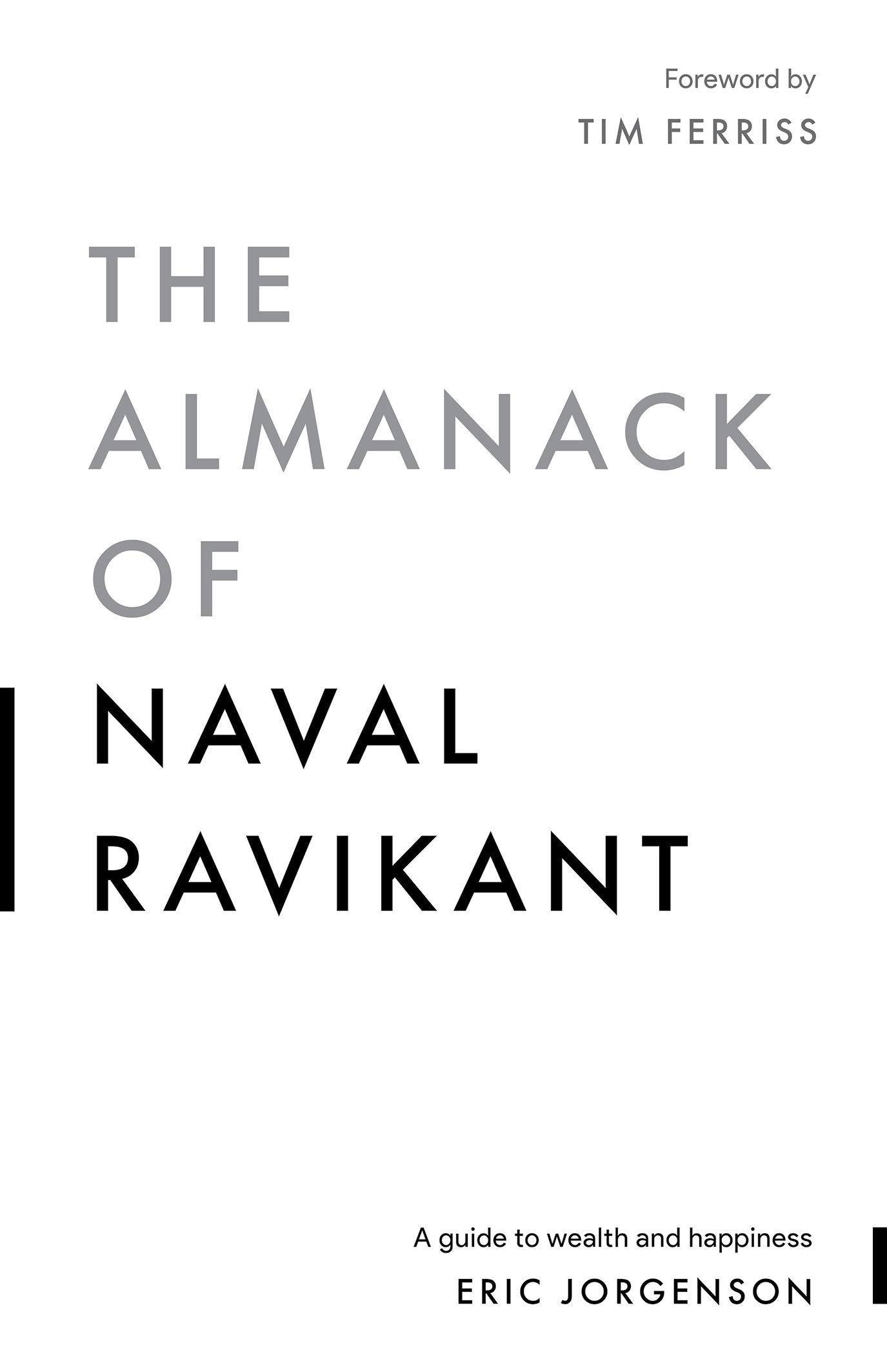Book cover for The Almanack of Naval Ravikant