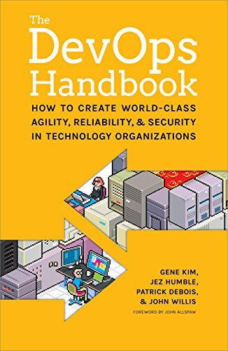 Book cover for The DevOps Handbook