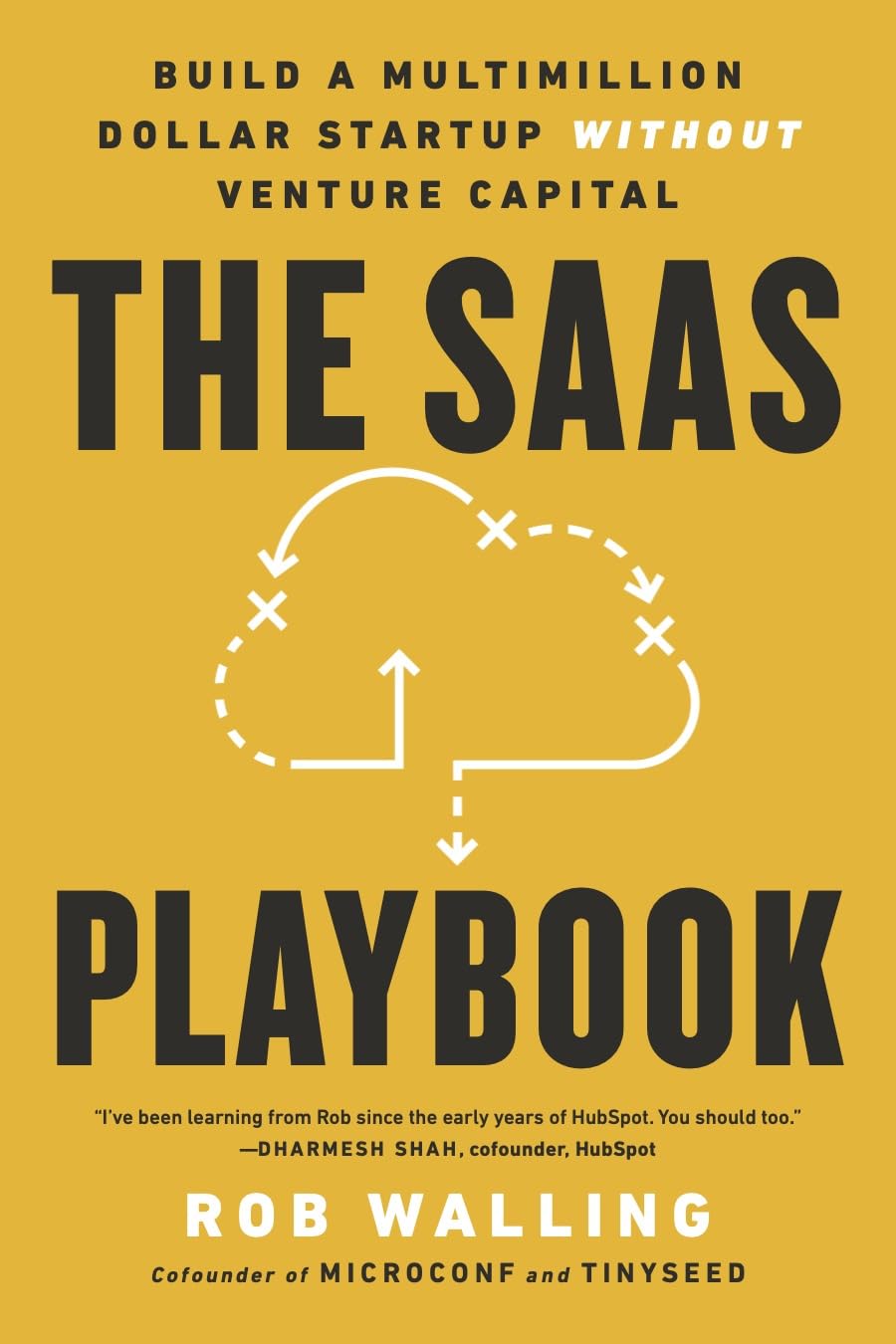 Book cover for The SaaS Playbook
