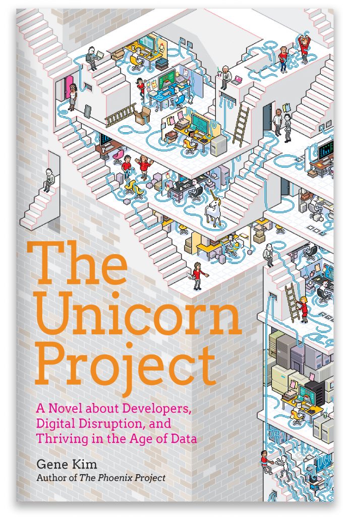 Book cover for The Unicorn Project
