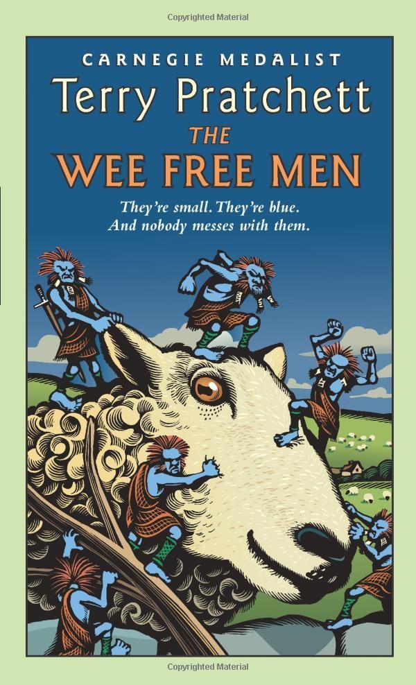 Book cover for The Wee Free Men