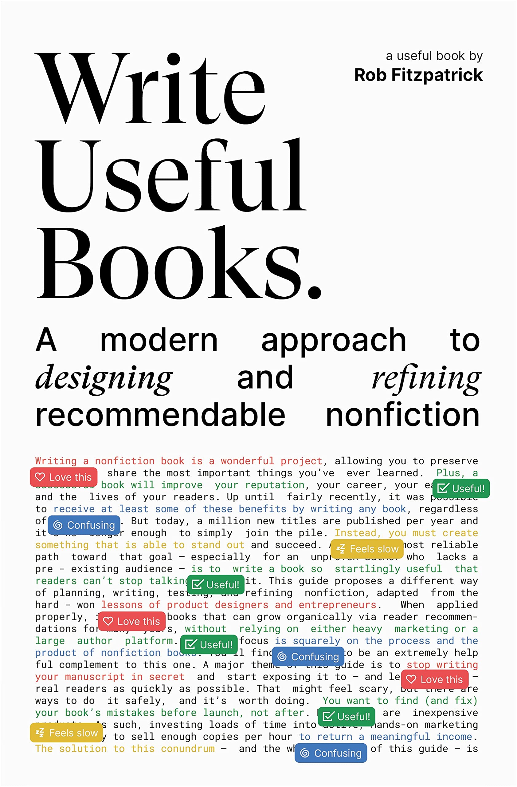 Book cover for Write Useful Books