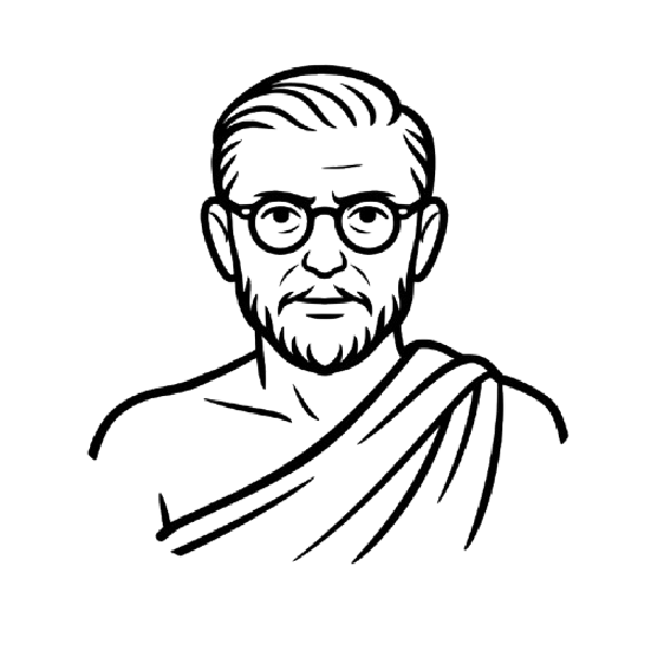 Portrait of Jean-Paul Sartre